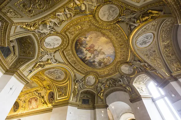 Anne of Austria appartamenti, Louvre, Parigi, Francia — Foto Stock