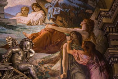 Palais Garnier'e, Paris Opera, iç ve Ayrıntılar