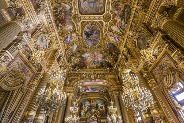 Palais Garnier, Oper von Paris, Interieur und Details — Stockfoto