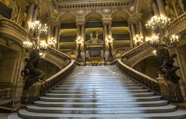 El Palais Garnier, Ópera de París, interiores y detalles —  Fotos de Stock