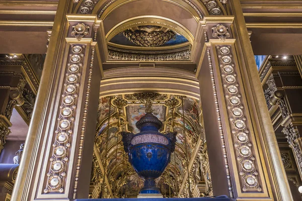 Palais Garnier, 파리의 오페라, 인테리어 및 세부 정보 — 스톡 사진