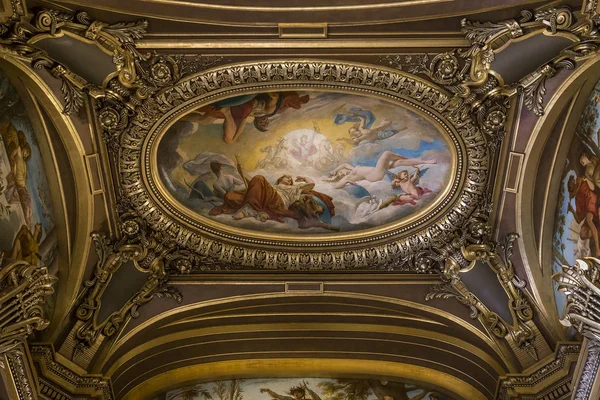 Palais Garnier'e, Paris Opera, iç ve Ayrıntılar — Stok fotoğraf