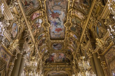 Palais Garnier'e, Paris Opera, iç ve Ayrıntılar