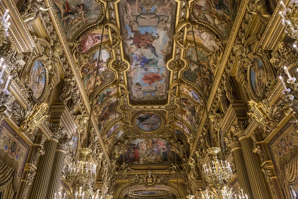 Пале Гарнье, Парижская опера, интерьеры и детали — стоковое фото