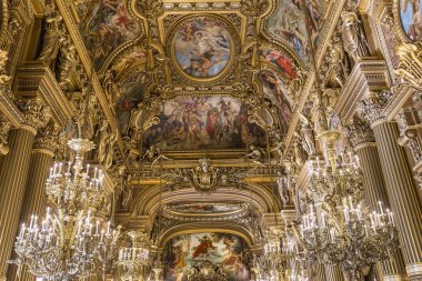 Palais Garnier'e, Paris Opera, iç ve Ayrıntılar