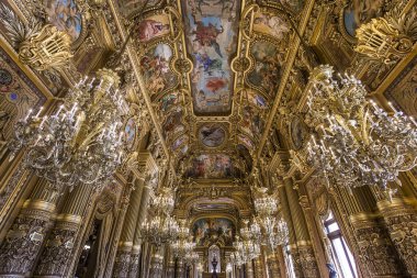 Palais Garnier'e, Paris Opera, iç ve Ayrıntılar