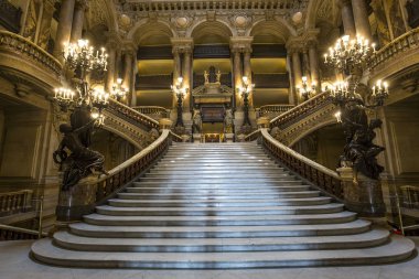 Palais Garnier'e, Paris Opera, iç ve Ayrıntılar