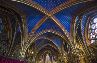 Sainte Chapelle Kilisesi, Paris, Fransa