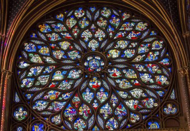 Sainte Chapelle Kilisesi, Paris, Fransa