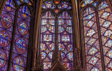 Sainte Chapelle Kilisesi, Paris, Fransa