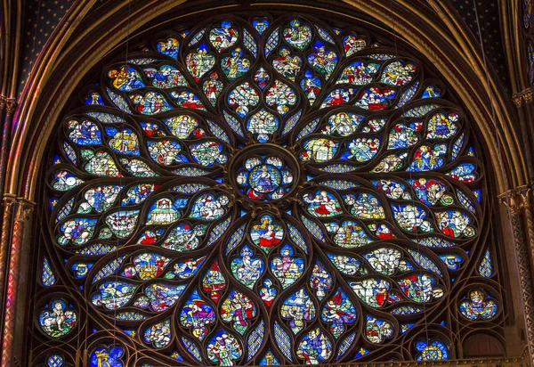 Η εκκλησία Sainte Chapelle, Παρίσι, Γαλλία — Φωτογραφία Αρχείου