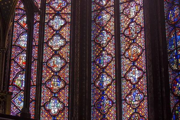 Η εκκλησία Sainte Chapelle, Παρίσι, Γαλλία — Φωτογραφία Αρχείου