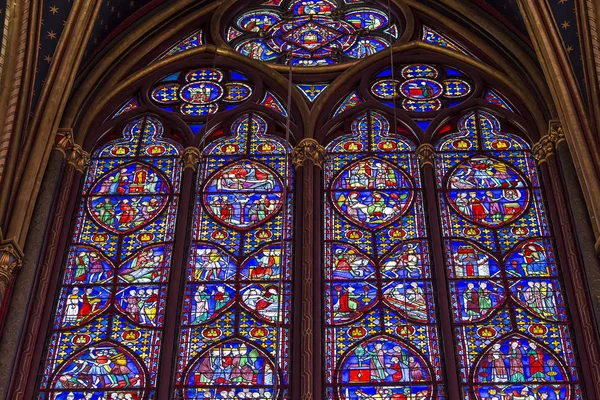 Kostel Sainte Chapelle, Paříž, Francie — Stock fotografie