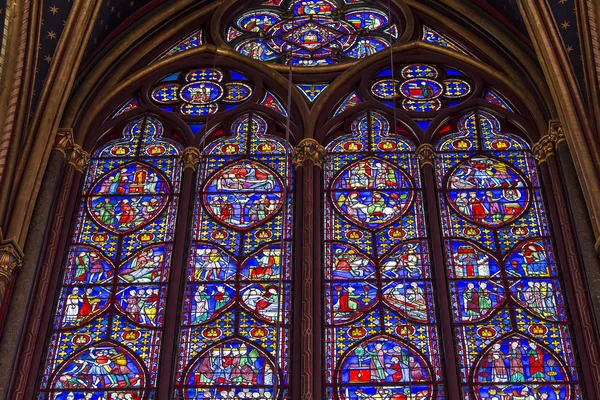 Sainte Chapelle kyrkan, Paris, Frankrike — Stockfoto