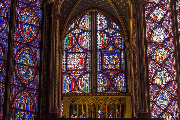 Sainte Chapelle Kilisesi, Paris, Fransa — Stok fotoğraf