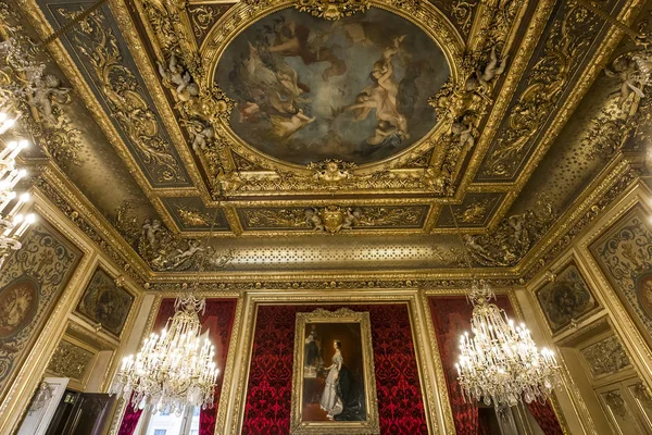 Napoleon 3 apartmány, Paříž, Francie — Stock fotografie