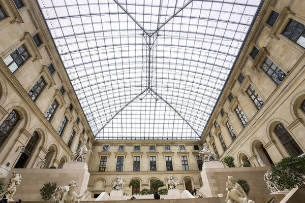 Plaza Marly, Louvre, París, Francia — Foto de Stock