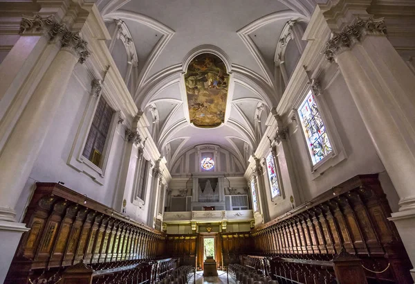 Abbey of Monte Oliveto Maggiore, Toscana, Italia – stockfoto