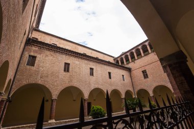 Abbey Monte Oliveto Maggiore, Toskana, İtalya