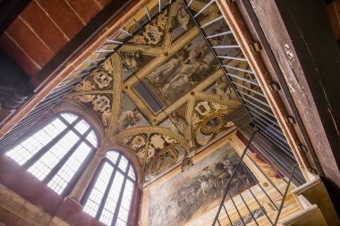 Abbey Monte Oliveto Maggiore, Toskana, İtalya