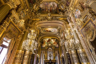 Palais Garnier'e, Paris Opera, iç ve Ayrıntılar