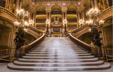 Palais Garnier'e, Paris Opera, iç ve Ayrıntılar
