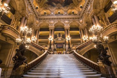 Palais Garnier'e, Paris Opera, iç ve Ayrıntılar