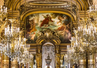 Palais Garnier'e, Paris Opera, iç ve Ayrıntılar