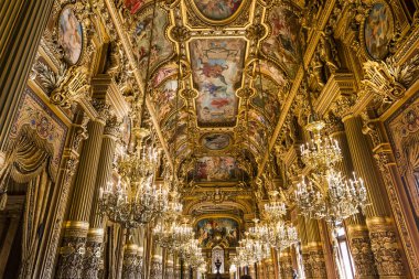 Palais Garnier'e, Paris Opera, iç ve Ayrıntılar