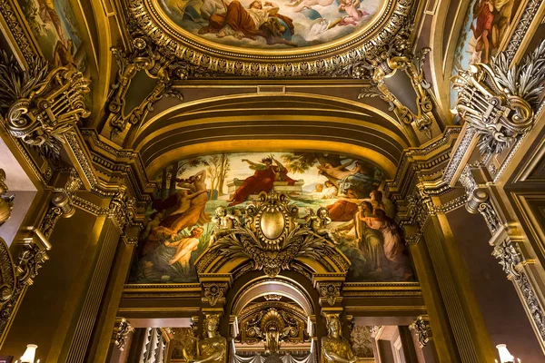 The Palais Garnier, Opera of Paris, interiors and details — Stock Photo, Image