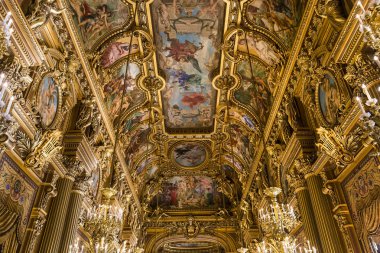 Palais Garnier'e, Paris Opera, iç ve Ayrıntılar