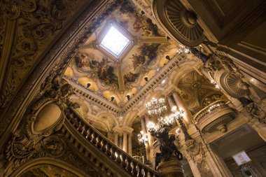 Palais Garnier'e, Paris Opera, iç ve Ayrıntılar