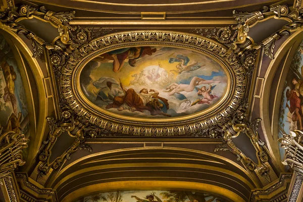 Het Palais Garnier, Opera van Parijs, interieurs en details — Stockfoto