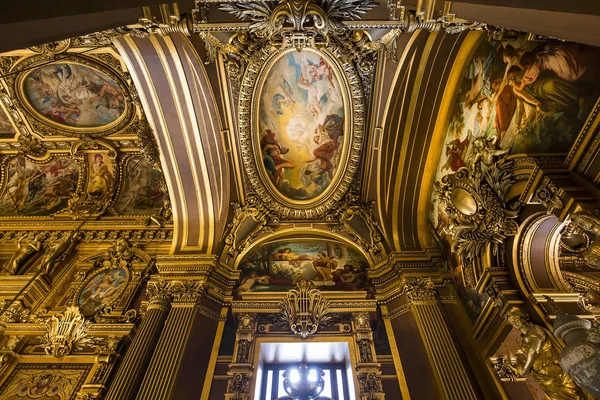 Il Palais Garnier, Opera di Parigi, interni e dettagli — Foto Stock