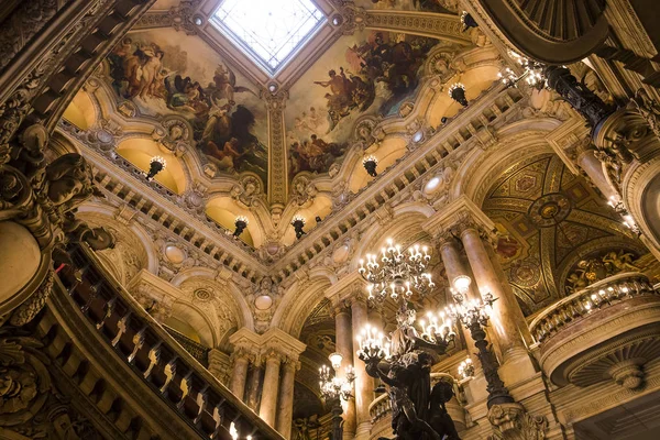 Palais Garnier, Oper von Paris, Interieur und Details — Stockfoto