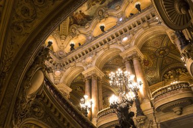 Palais Garnier'e, Paris Opera, iç ve Ayrıntılar