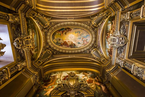 Palais Garnier'e, Paris Opera, iç ve Ayrıntılar — Stok fotoğraf