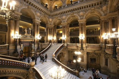 Palais Garnier'e, Paris Opera, iç ve Ayrıntılar