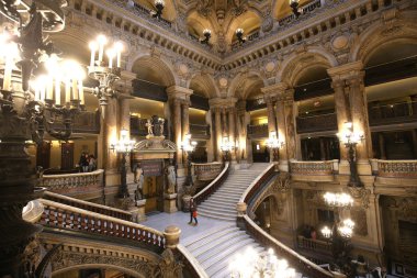 Palais Garnier'e, Paris Opera, iç ve Ayrıntılar