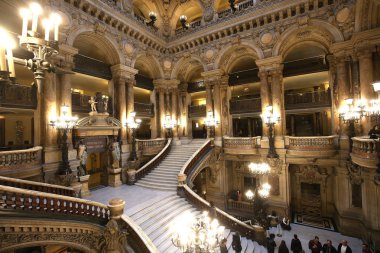 Palais Garnier'e, Paris Opera, iç ve Ayrıntılar