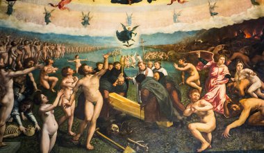 İç Notre dame d'Anvers Katedrali, Anvers, Belçika