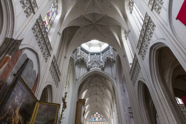 İç Notre dame d'Anvers Katedrali, Anvers, Belçika