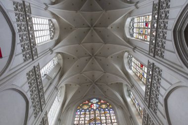 İç Notre dame d'Anvers Katedrali, Anvers, Belçika