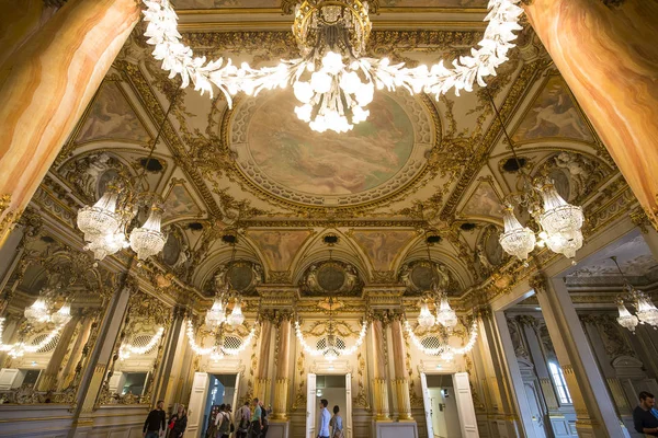 Ballroom of The Orsay museum, Paris, France — Stock Photo, Image