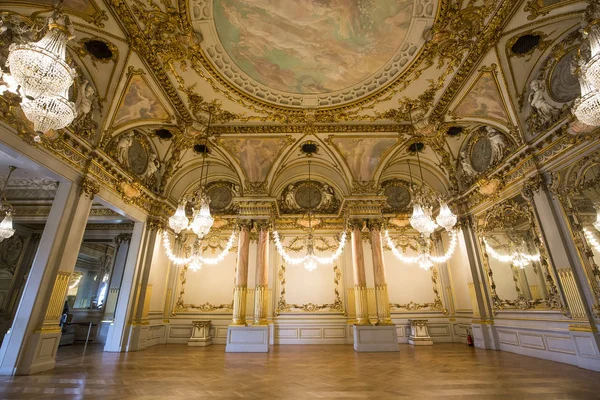 Ballroom of The Orsay museum, Paris, França — Fotografia de Stock