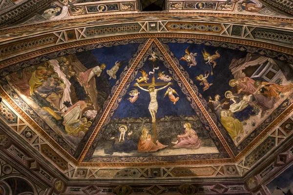 Detalles del battistero di san Giovanni, Siena, Italia — Foto de Stock
