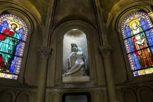 Notre dame de la compassion church, Paris, France — стоковое фото