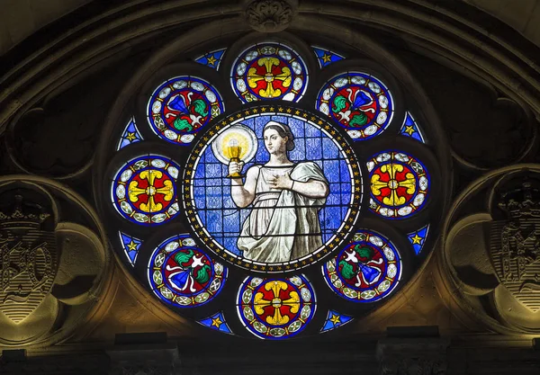 Notre dame de la compassion templom, Párizs, Franciaország — Stock Fotó