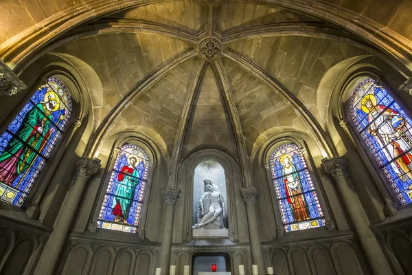 Notre dame de la compassion church, Paris, France — стоковое фото
