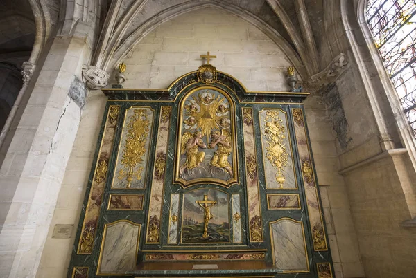 Catedral de St Gervais St Protais, Givors, Oise, Francia — Foto de Stock